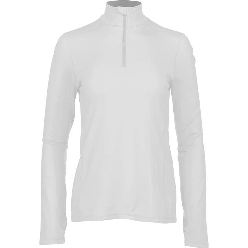 Hot Chillys Womicro-Elite Chamois Zip-T Womens White X-Large -Open Box - Image 1 of 4