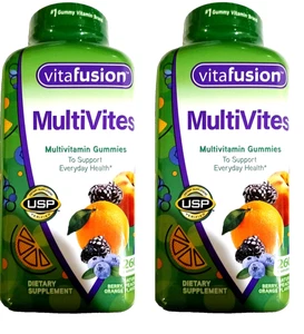 Vitafusion MultiVites 260 Multivitamin Gummies Daily Health Support EXP 09/2025 - Picture 1 of 5