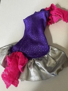 Jem and The Holograms, Rock n' Curl Jem 1986 DRESS ONLY Purple Pink Silver - Picture 1 of 2