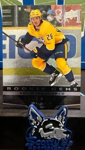2021-22 Upper Deck Extended Series - Black Diamond Philip Tomasino #BD-11 (RC) - Picture 1 of 2