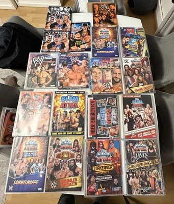 WWE Slam Attax KARTEN/Cards 18x Binder WWE - Bild 1 von 2