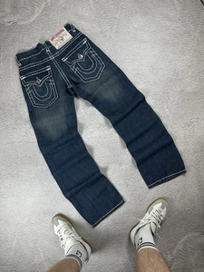 Vintage True Religion Billy Super T Baggy Denim Jean Y2K Men’s Size 32x33 - Picture 1 of 3