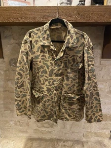 Vintage Caliber Sportsman's Apparel Duck Hunting Shirt Size XL Camo Green Brown - Picture 1 of 7