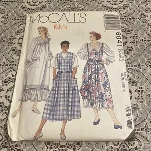 De Colección Mccalls Años 80 Pulóver Jumper Vestido Patrón de Costura Talla 6, 8 Prairie I1:1 - Imagen 1 de 4