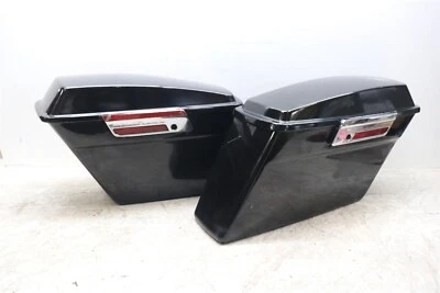 2010 Harley Electra Glide Police FLHTPI Saddlebag Luggage Bags Set Pair - Image 1 of 4
