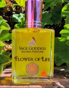 NEW  SAGE GODDESS FLOWER OF LIFE Sacred Perfume Oil aromatherapy 15ml - Picture 1 of 1