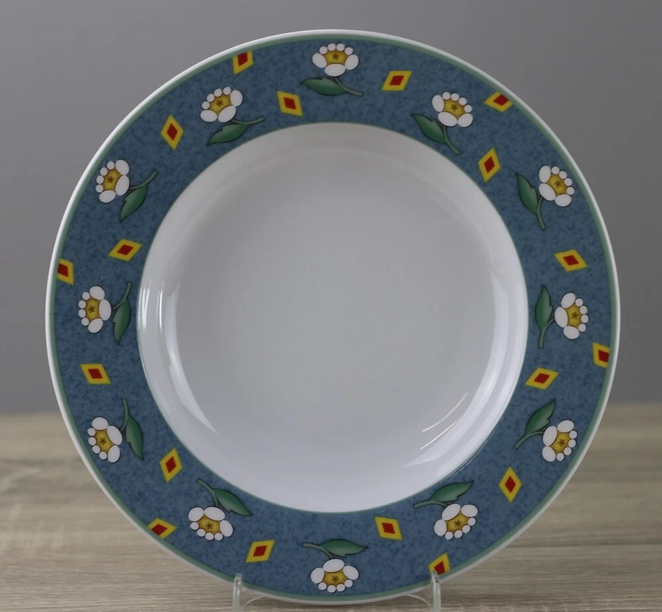 Villeroy & Boch V&B Switch 1 Suppenteller tiefer Teller AVA blau Ø ca. 22,7 cm  - Bild 1 von 1