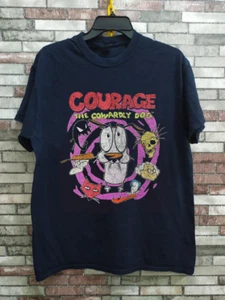 Courage The Cowardly Dog Unisex Black T Shirt Full Size S-5XL SE805 - Bild 1 von 3