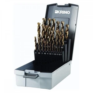 Punte elicoidale cilindrica HSS rettificata Speed Master DIN 338 KRINO cod.01220 - Foto 1 di 3