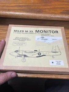 MONITOR Sutcliffe modelos escala 1/72 vacuform millas M.33 - Imagen 1 de 11