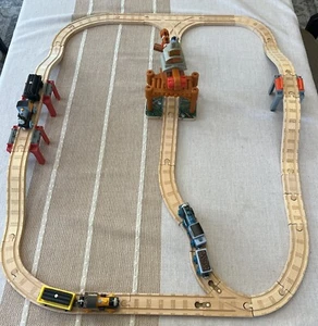 Thomas & Friends Wooden Train OL' WHEEZY LOGGING CRANE, BASH, DASH, FERDINAND ++ - Picture 1 of 13