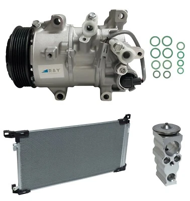 Восстановленный комплект компрессора переменного тока RYC с конденсатором FB04A подходит для Toyota Corolla 2,0 л 2020 - Изображение 1 из 4