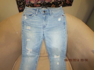ABERCROMBIE & FITCH--SIZE 24--LIGHT BLUE--#T 7-5 - Picture 1 of 24