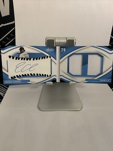 Edward Cabrera 2022 Absolute Rookie Baseball Material Booklet Signatures #’d /60