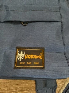 BORAME Rose Bag Shop Classic 2 Pocket Mini Back Pack Travel, Work, School - Picture 1 of 7