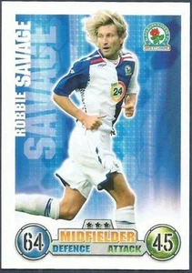 TOPPS MATCH ATTAX 2007-08-BLACKBURN ROVERS & GALES-ROBBIE SAVAGE - Imagen 1 de 1