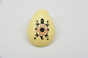 Ocarina - Turtle Frontier Collection, Native American Designs, 3" - Picture 1 of 2