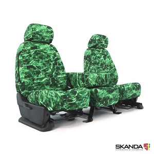 NEW Custom-Fit Neosupreme Largemouth Seat Covers Mossy Oak Elements Fishing Camo - Picture 1 of 8