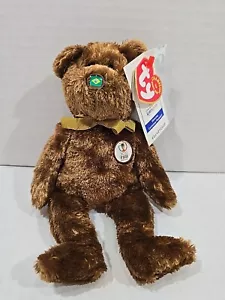 Ty Beanie Baby Campeón Mundial FIFA 2002 Brasil, COMO NUEVO Con Etiquetas - Imagen 1 de 8