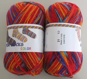 SuperSocks Sock Yarn Italian Collection #21 - 2 skeins (100g) - Picture 1 of 2