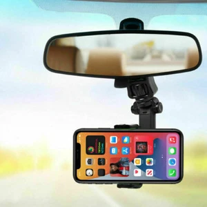 360° Rotatable Car Phone Mount Holder Car Accessories Universal For Cell Phone - Picture 1 of 11