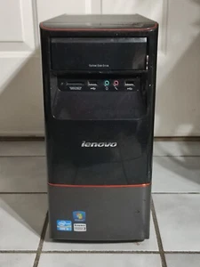 Lenovo H430 Tower PC Intel Core i3-2120 3.3Ghz 8GB (no HDD, Untested) - Picture 1 of 11