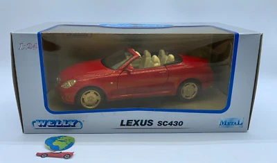 Welly Lexus SC430, automodello scala 1:24, vintage (2120) - Immagine 1 di 4