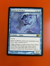 1x Djinn of Wishes | M10 Magic 2010 | MTG Magic Cards