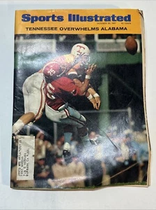 Vintage Sports Illustrated October 30 1967 Tennessee Vs Alabama College - Picture 1 of 3