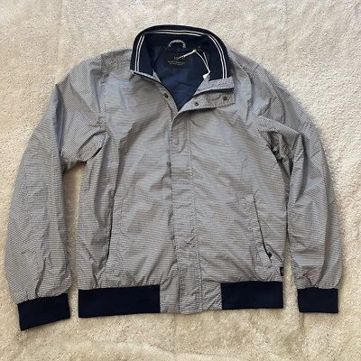SCOTCH & SODA-Mens Jacket-Grey Houndstooth-Lightweight- Euro Large - Image 1 of 4