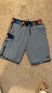 Billabong Platinum X Board Shorts Mens 29 Flat Front Beach Outdoors Casual - Picture 1 of 5
