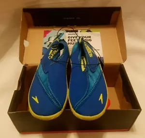 Speedo Kids Surfwalker Pro - Zapatos de Agua - Talla 2 - Océano Hawaiano/Manantial de Azufre - Imagen 1 de 8