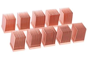 Alphacool GPU RAM Copper Heatsinks 10x10mm - 10 Stk. - Bild 1 von 4