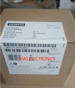 NEU Siemens 6es7211-1be40-0xb0 6es7211-1be40-0xb0 u3 1 Jahr Garantie NEU IM KARTON - Bild 1 von 1