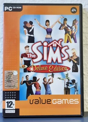 MA PC CD-ROM "THE SIMS - DELUXE EDITION" - EA Value Games 2002 Usato ITA - Immagine 1 di 3