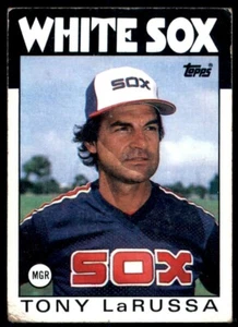 1986 Topps Baseball #531 Tony LaRussa - Picture 1 of 2