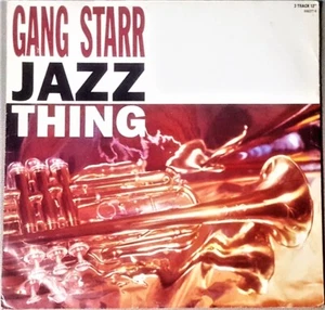 Gang Starr - Jazz Thing - 656377 6 - 12" Vinyl Single - VG / VG - Picture 1 of 4