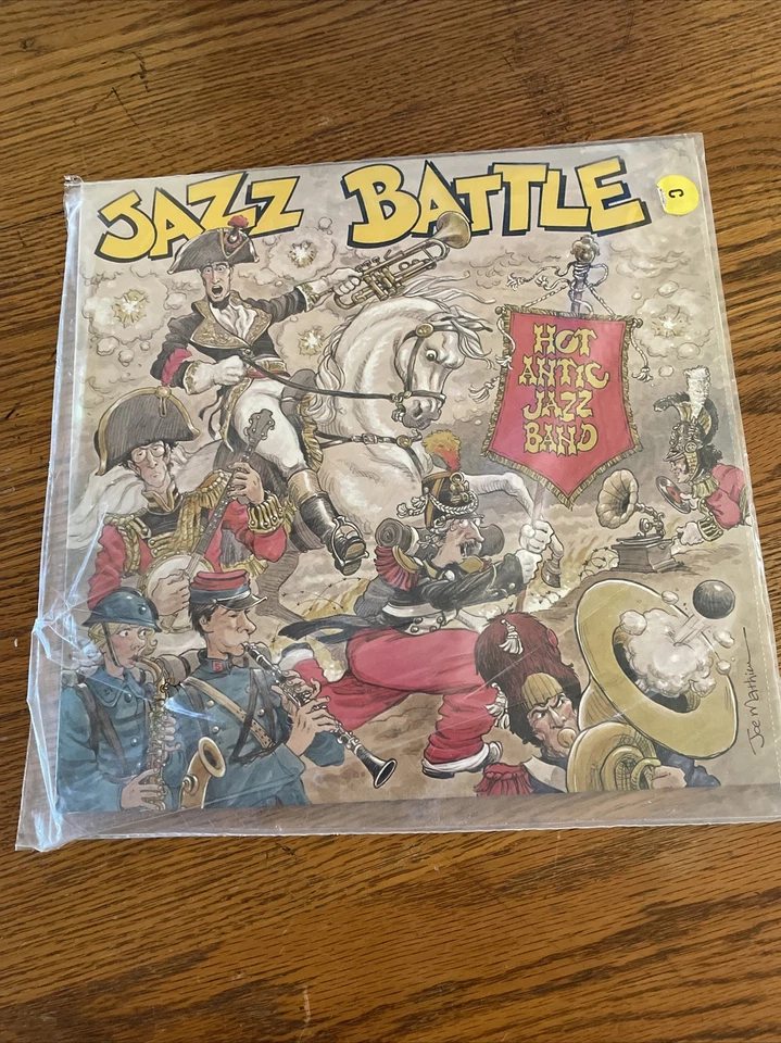 Hot Antic Jazz Band – Jazz Battle LP- Stomp Off Records – S.O.S. 1099 SEALED - Image 1 of 4