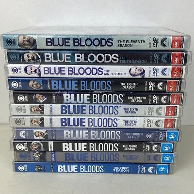 Blue Bloods Complete Seasons 1-11 DVD PAL Region 4 Police Drama TV Series VGC - Image 1 of 4