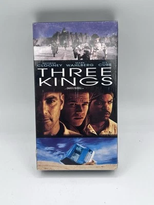 Three Kings VHS Tape Warner Brothers Home Video NEW Sealed Mark Wahlberg - Image 1 of 3
