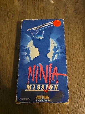 NINJA MISSION VHS 1985 Movie Film VIDEO CHRISTOFER KOLBERG - Free S&H - Image 1 of 4