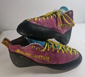 Vintage La Sportiva "Climbing On The Moon" Label Kletterschuhe EU 41 - Bild 1 von 12