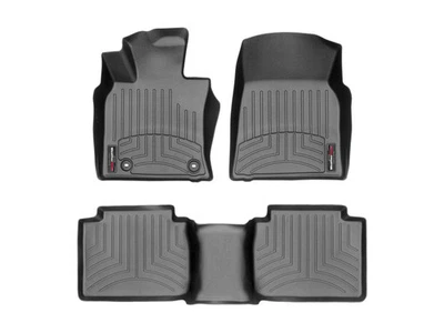 Forro de piso WeatherTech para Toyota Camry 2020-2024 - primera y segunda fila, negro Foto 1 de 4