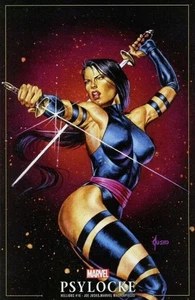 HELLIONS #16 - JUSKO - PSYLOCKE MARVEL MASTERPIECES VARIANT - NM - Bild 1 von 1