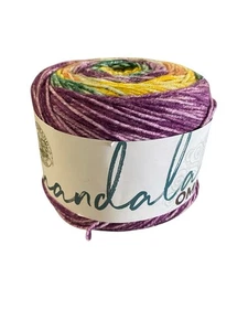 Lion Brand Mandala Ombre Yarn -Wonder - Single Skein Color 238P Dye Lot 07 - Picture 1 of 6