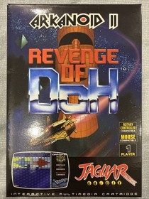 Atari Jaguar Arkanoid New Open Box Cartridge Authentic Complete CIB