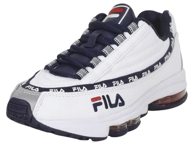 Fila DSTR-97 Sneakers White/Fila Navy/Fila Red Women's Logo Tape Shoes Sz: 5.5 - Image 1 of 4