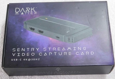 Dark Matter by Monoprice Sentry Streaming Video Capture Card 4K NEW USB-C 30Hz - Image 1 of 3