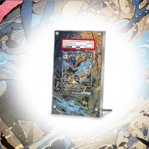 Greninja EX SVP132 Pokemon/Pokémon PSA Artwork Protective Vetrina per Carte - Picture 1 of 6