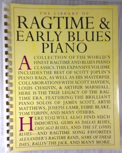 The Library of Ragtime & Early Blues Piano by Amy Appleby 1995 Scott Joplin EXC! - Picture 1 of 4
